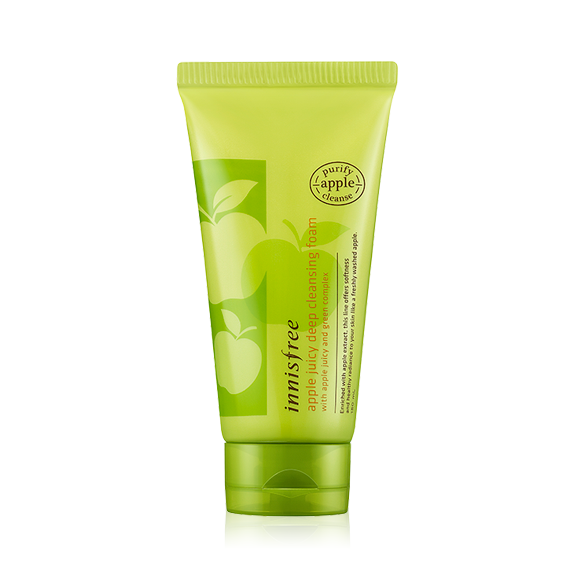 SRM Innisfree Apple Juicy Deep Cleansing Foam (150 ml)