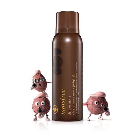innisfree super volcanic clay mousse mask (thường)