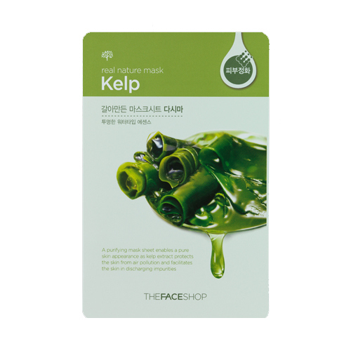 Real Nature Mask Kelp - Mặt Nạ Rong Biển 