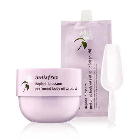 Innisfree Daphne Blossom Perfumed Body Oil Salt Scrub