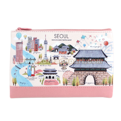 Ví đựng đồ trang điểm Feel The Seoul Pouch