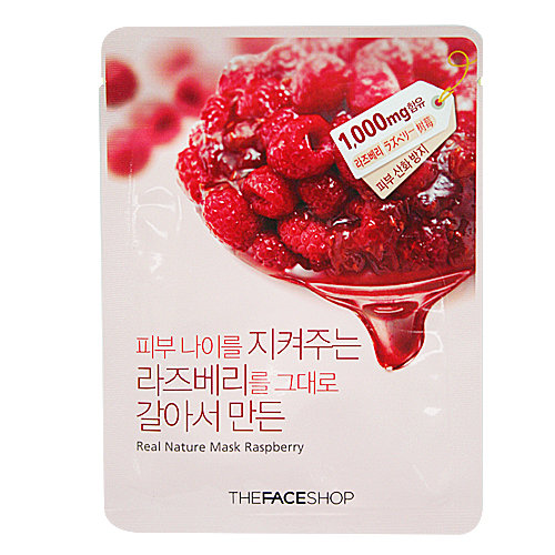 Real Nature Mask Raspberry - Mâm Xôi