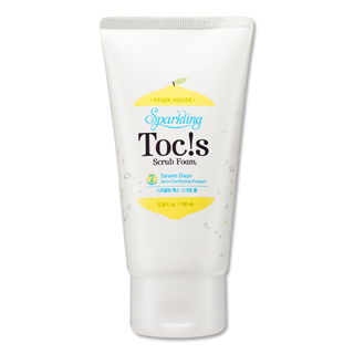 SRM Etude House Sparkling Toc!s Scrub Foam