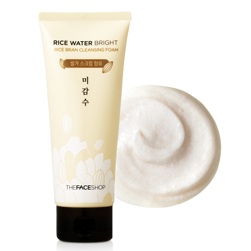 SRM Rice Water Bright Rice Bran Cleansing Foam
