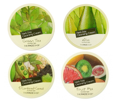 Kem tẩy trang Herb day cleansing cream TFS